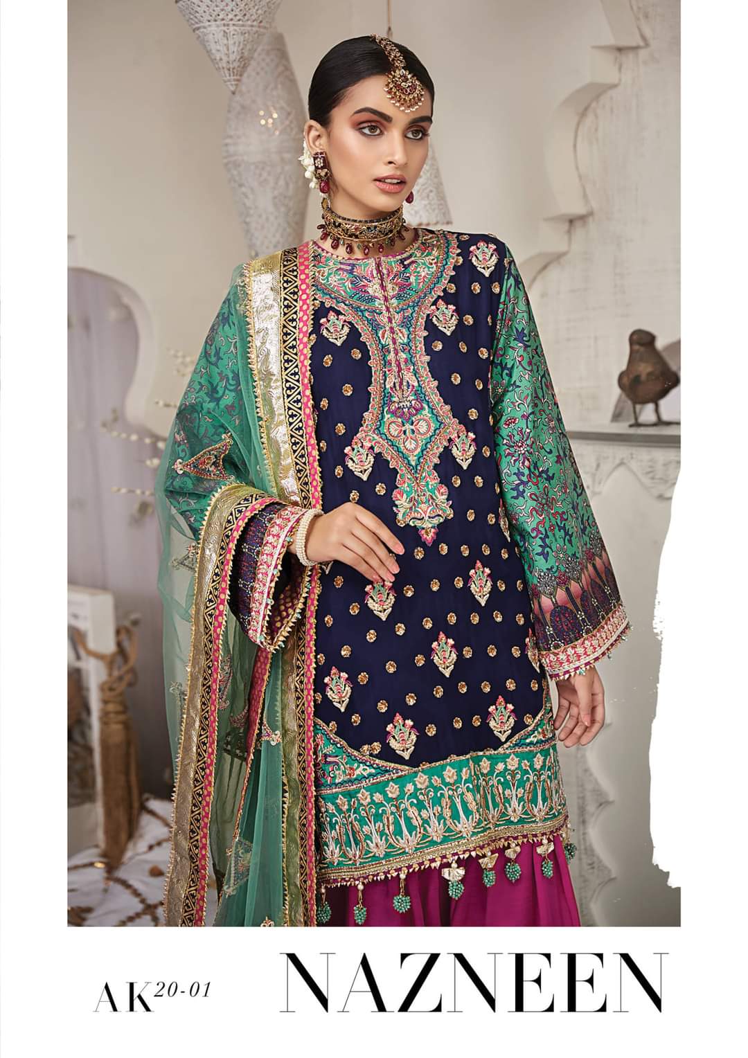Nazneen | AK20-01| Nargis Wedding Collection | 2020