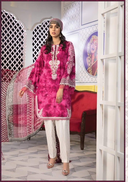 MPT-1106-A | Maria B  | Mprints Summer Festive Lawn'21