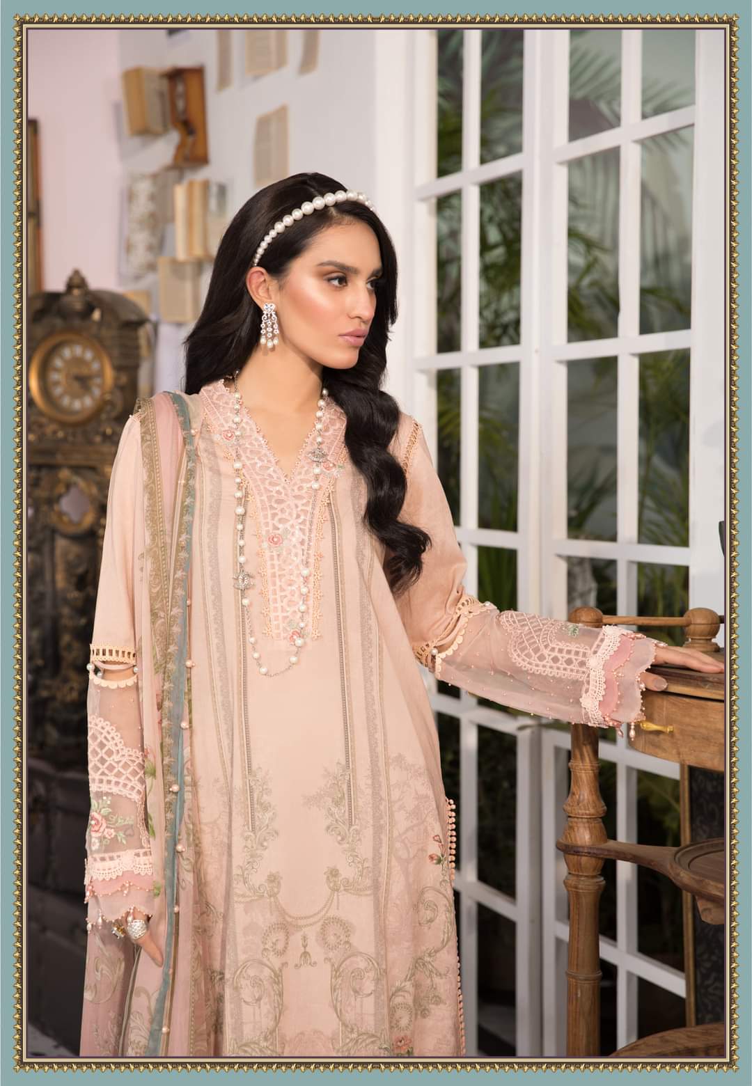 MPT-1105-A | Maria B  | Mprints Summer Festive Lawn'21