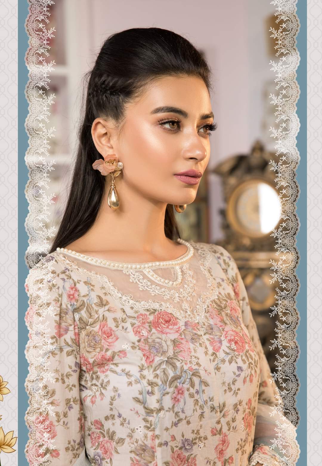 MPT-1102-A | Maria B  | Mprints Summer Festive Lawn'21.