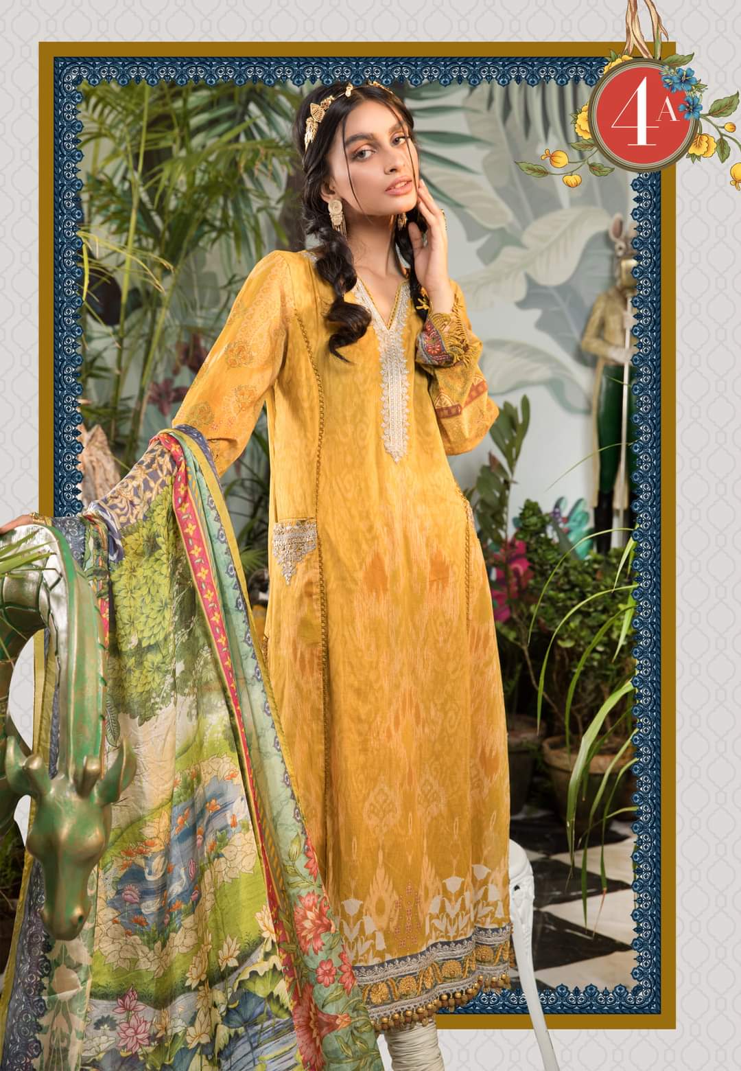 MPT-1104-A | Maria B | Mprints Summer Festive Lawn'21