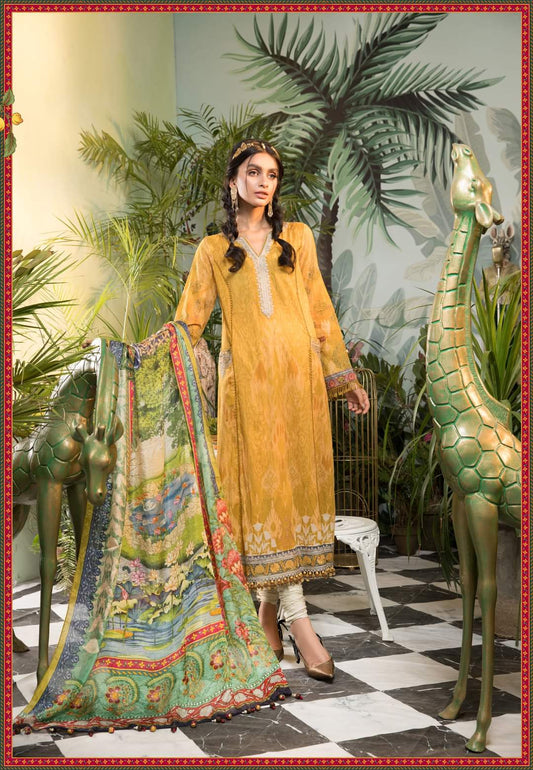 MPT-1104-A | Maria B  | Mprints Summer Festive Lawn'21