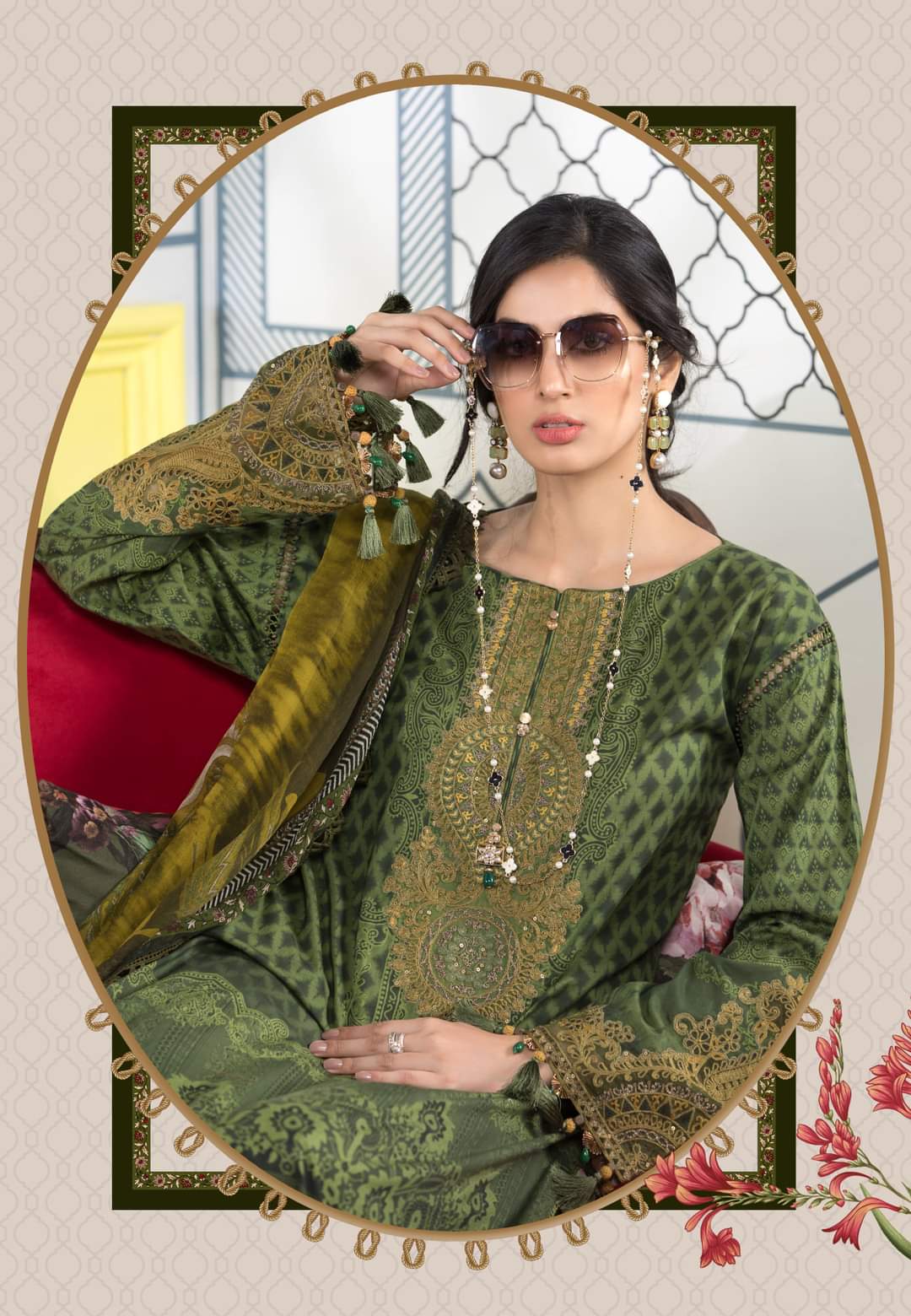 MPT-1101-A | Maria B | Mprints Summer Festive Lawn'21