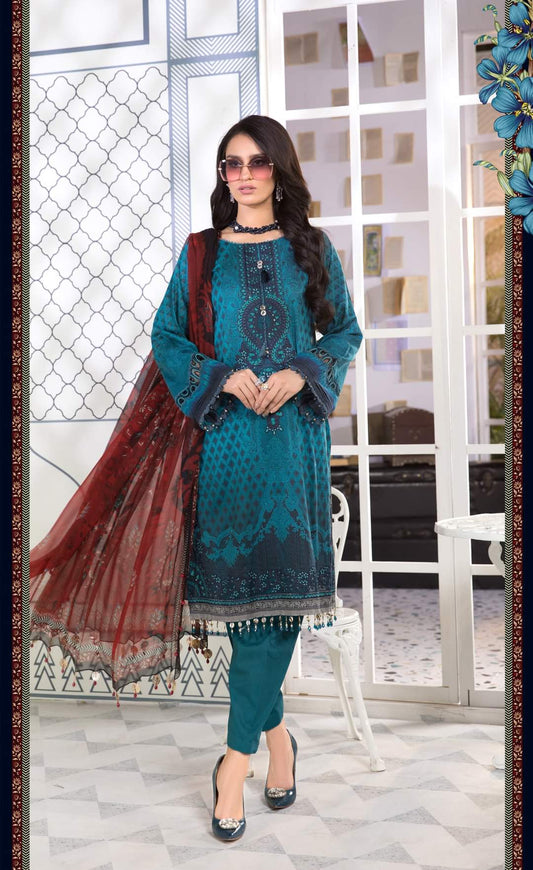 MPT-1101-B | Maria B  | Mprints Summer Festive Lawn'21