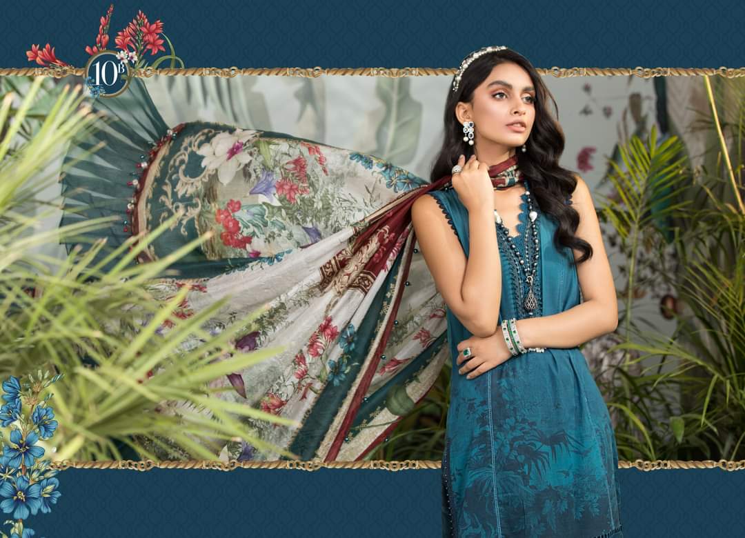 MPT-1110-B | Maria B | Mprints Summer Festive Lawn'21