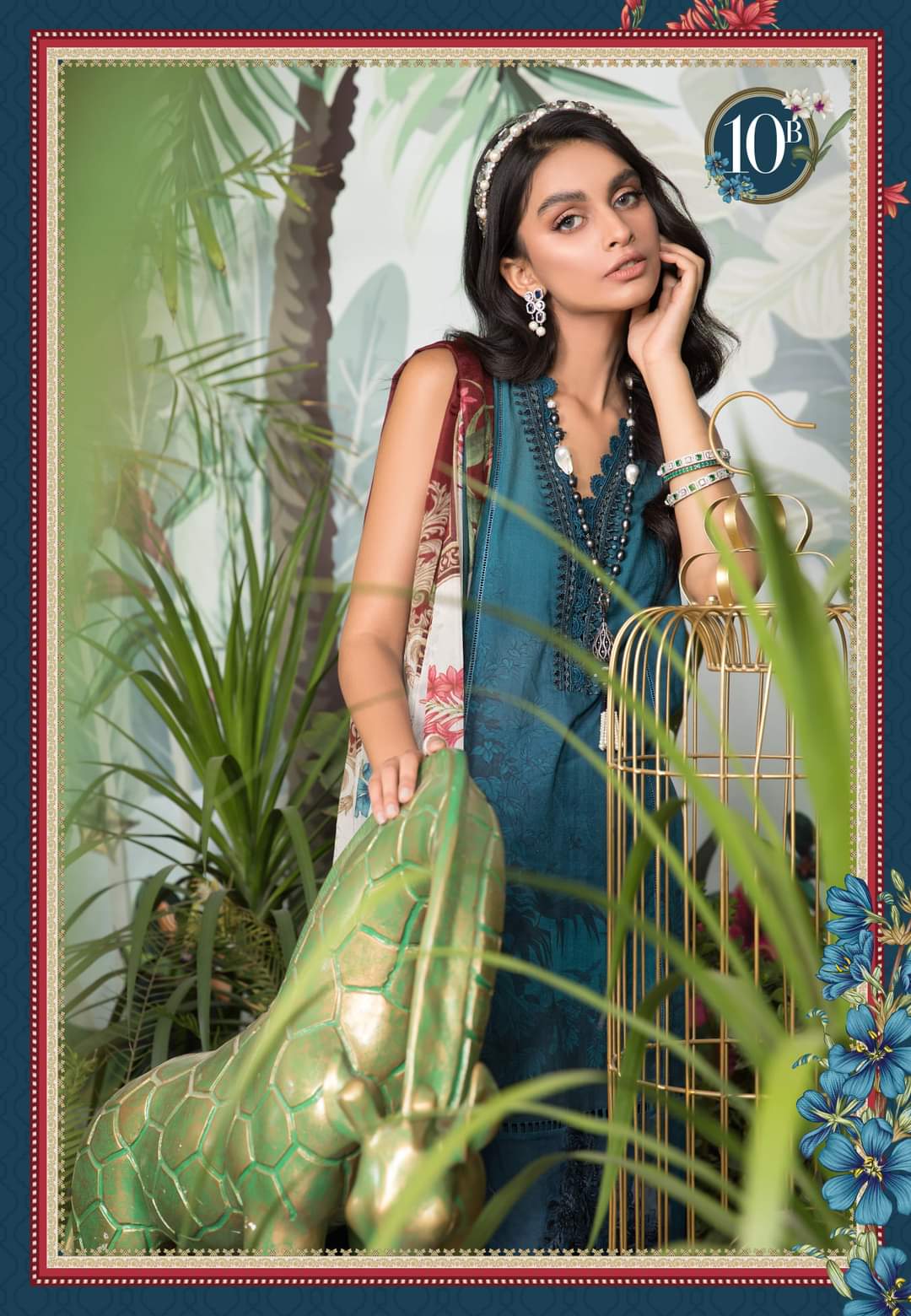 MPT-1110-B | Maria B | Mprints Summer Festive Lawn'21
