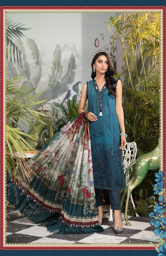 MPT-1110-B | Maria B  | Mprints Summer Festive Lawn'21