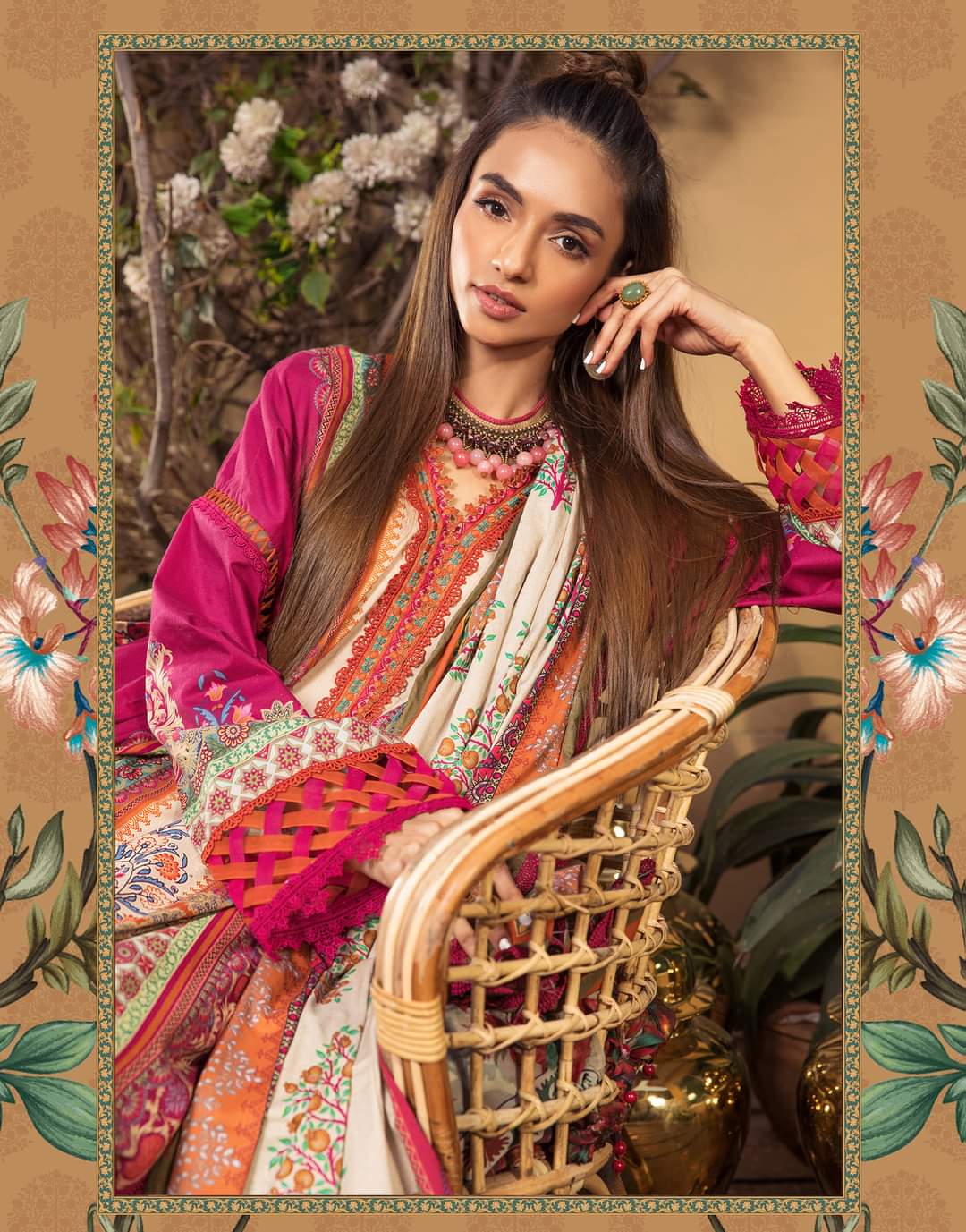 2A | Maria B | Secret Garden | Mprints Spring Summer Lawn Collection 2022