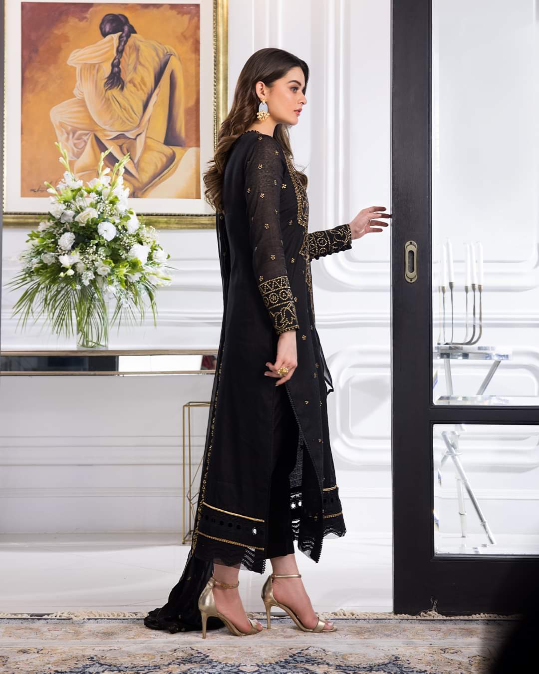 AJIM-14 | Asim Jofa | Iqra And Minal Edit | Unstitched Collection 2022