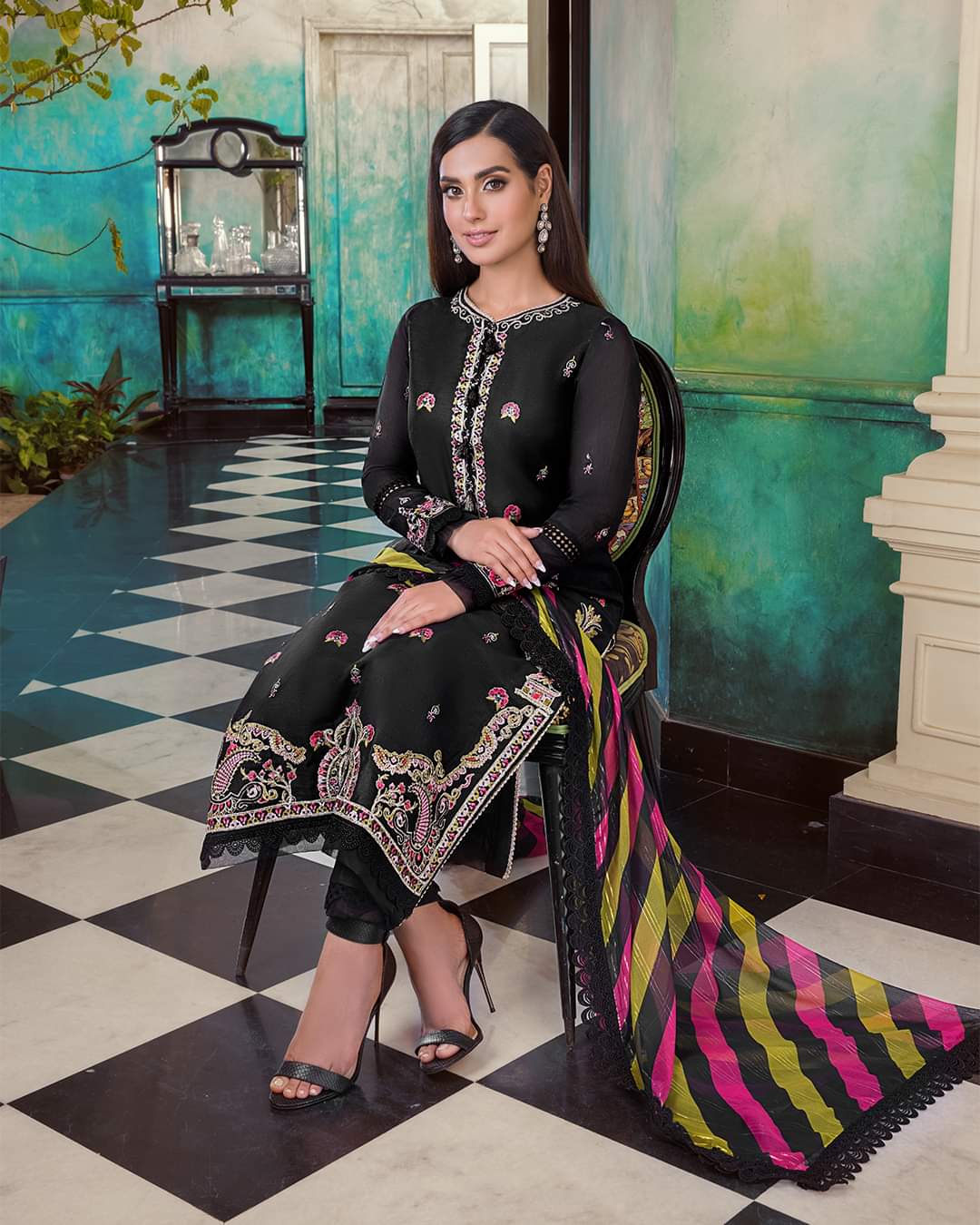 AJIM-11 | Asim Jofa | Iqra And Minal Edit | Unstitched Collection 2022