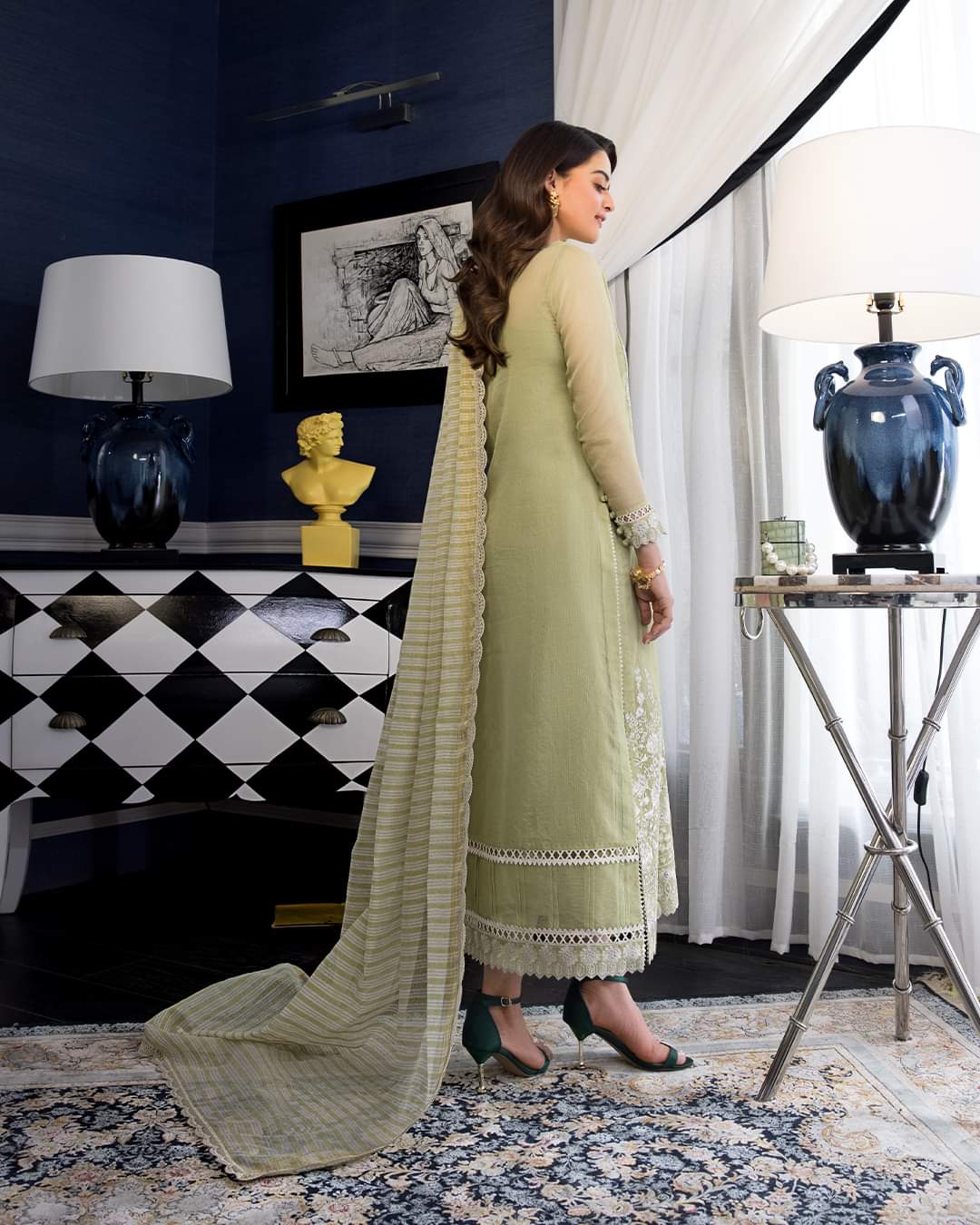 AJIM-10 | Asim Jofa | Iqra And Minal Edit | Unstitched Collection 2022