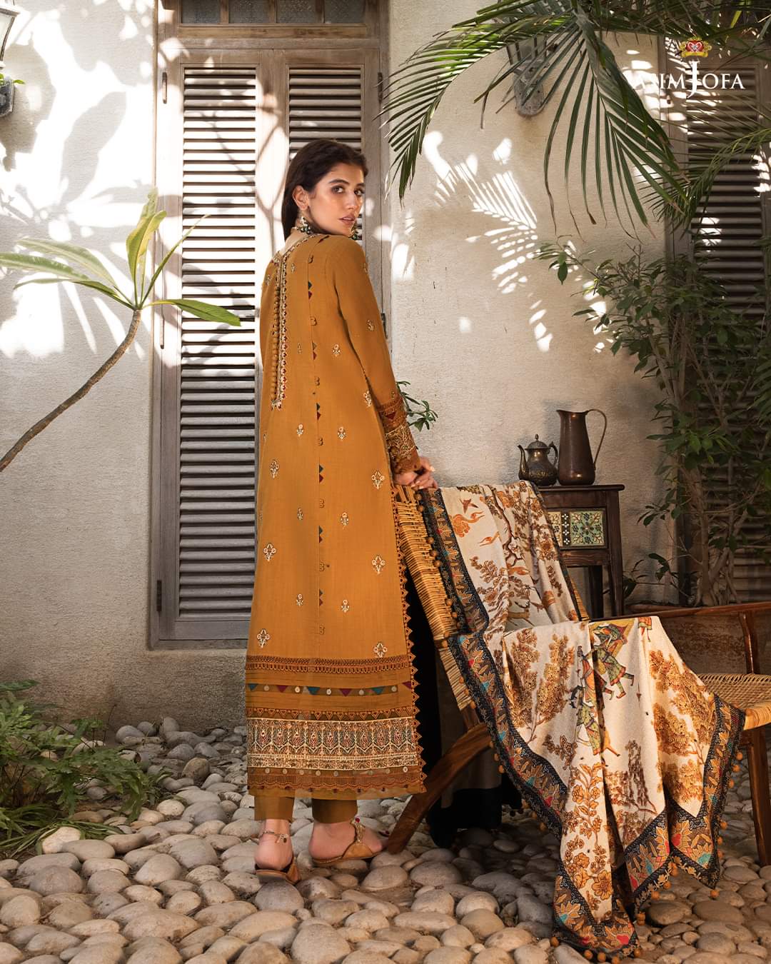 AJK-07 | Asim Jofa | The Syra Edit | Kashmiri Shawl Collection 2022