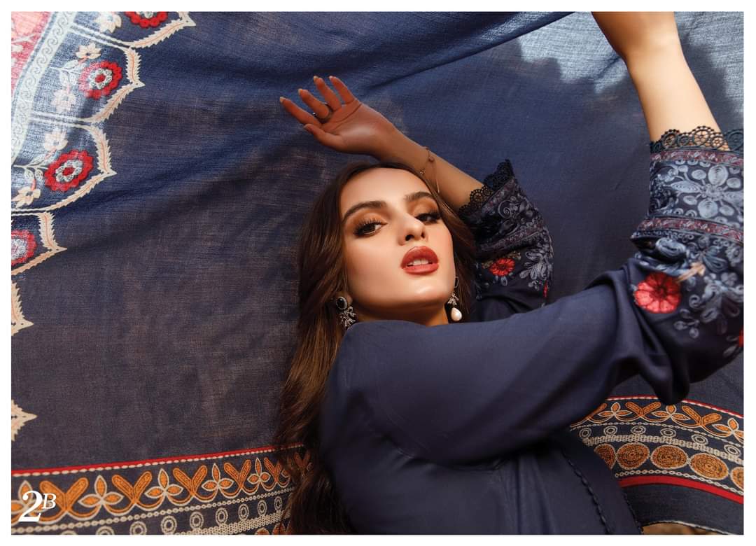 2B | Maria B | Mprints Shawls Collection 2022