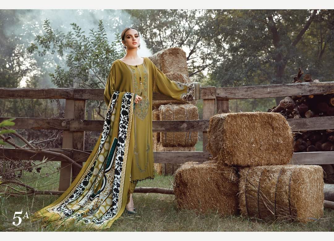 5A | Maria B | Mprints Shawls Collection 2022