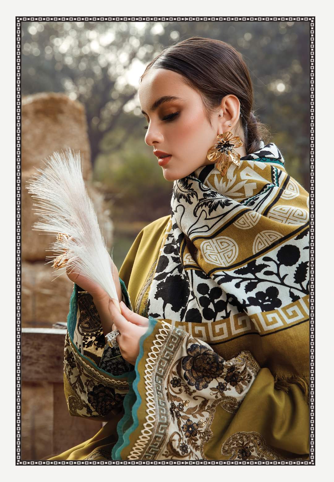 5A | Maria B | Mprints Shawls Collection 2022