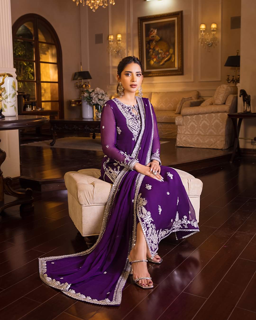 AJSM-25 | Asim Jofa | Unstitched Maahru & Noorie Collection 2023