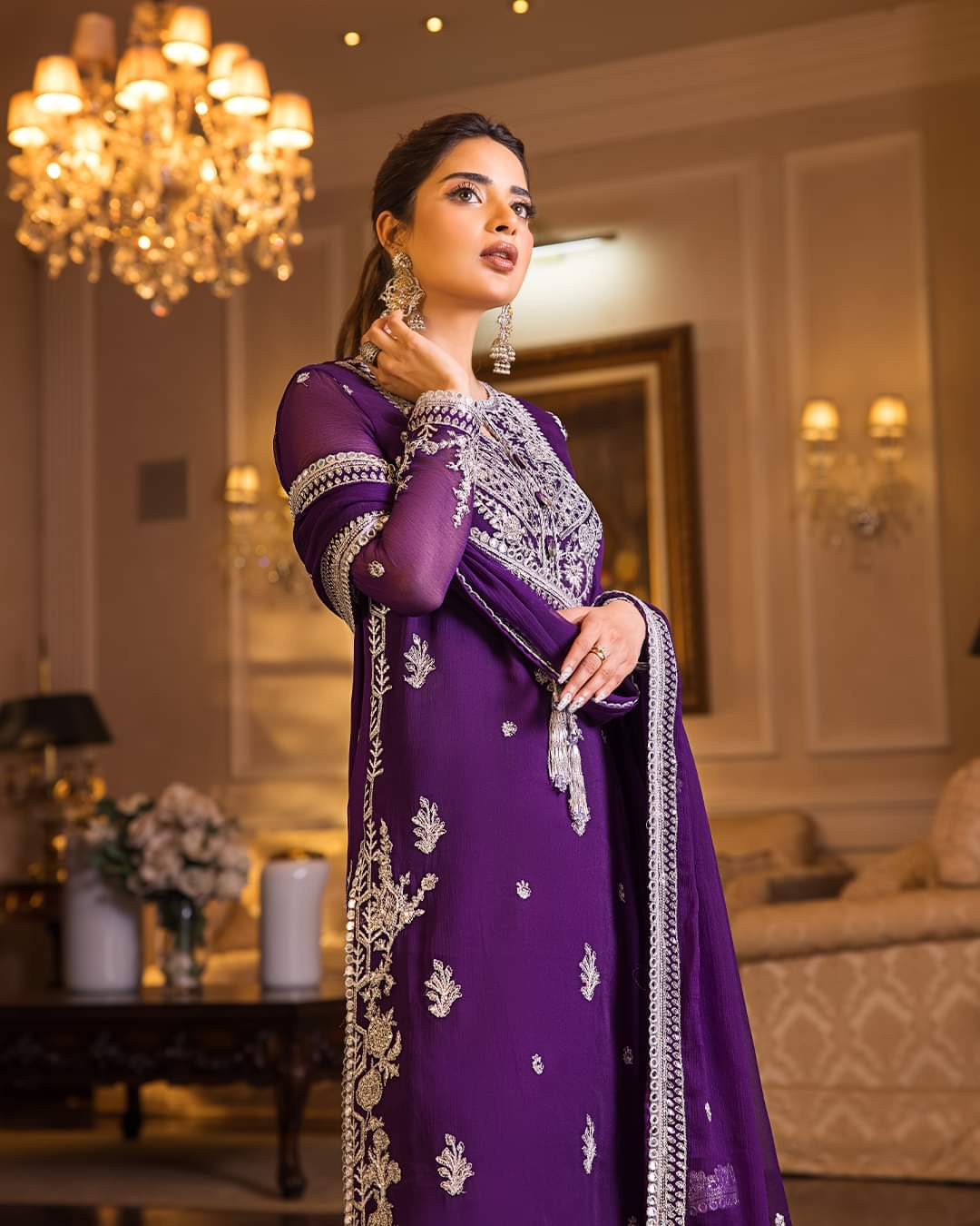 AJSM-25 | Asim Jofa | Unstitched Maahru & Noorie Collection 2023