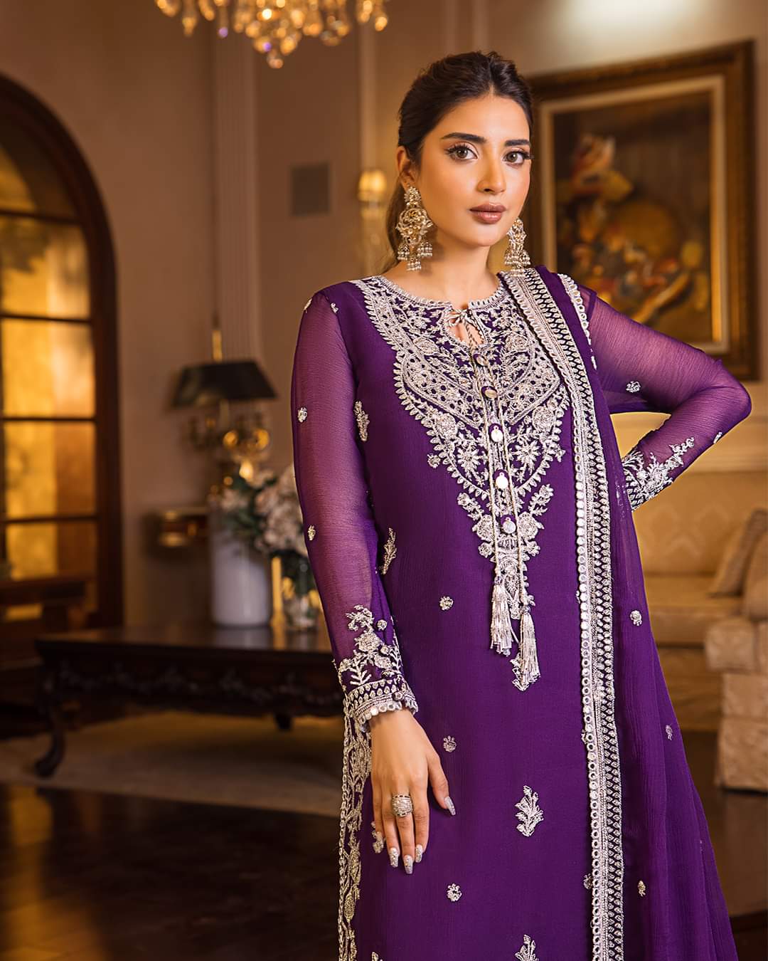 AJSM-25 | Asim Jofa | Unstitched Maahru & Noorie Collection 2023
