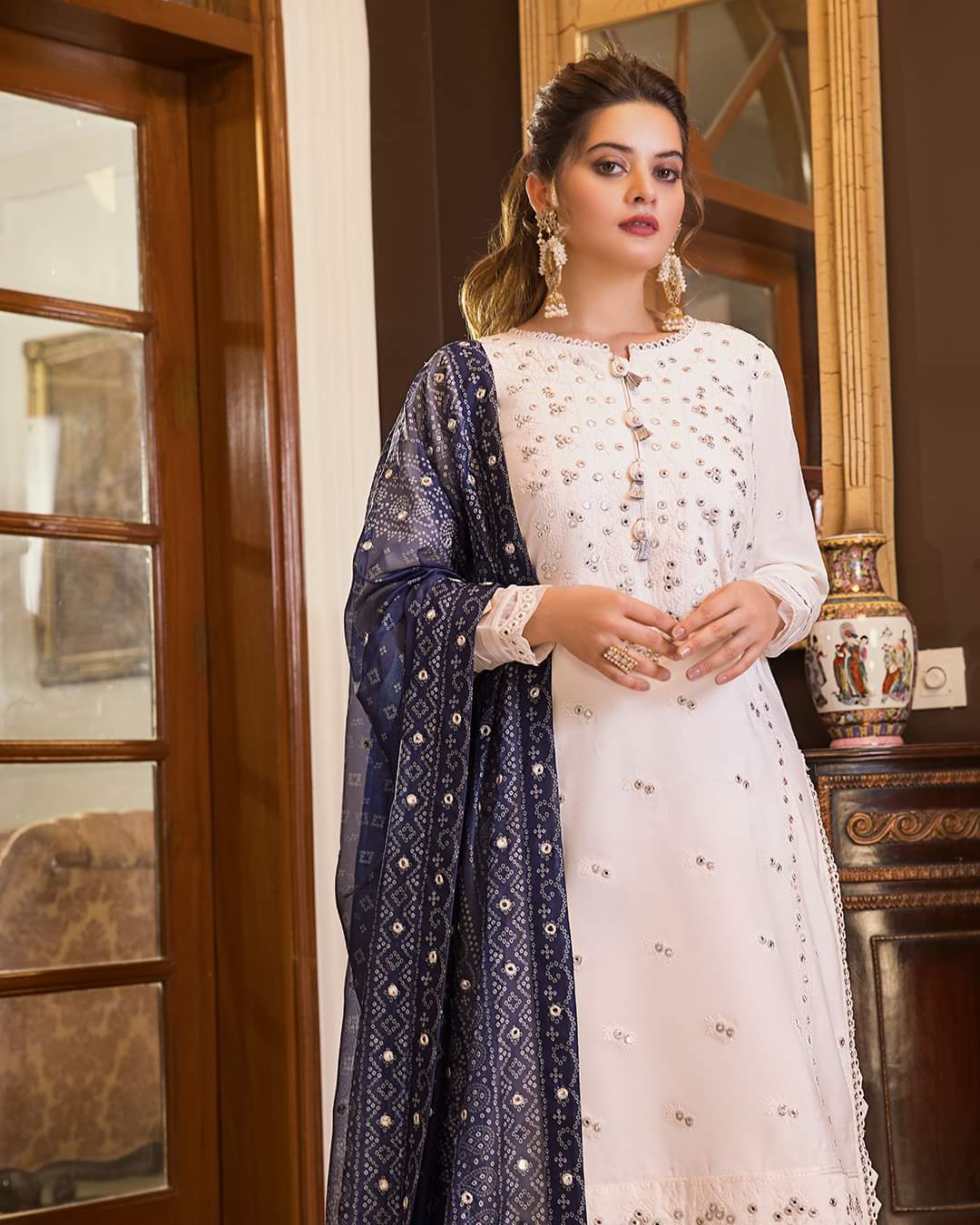 AJSM-24 | Asim Jofa | Unstitched Maahru & Noorie Collection 2023