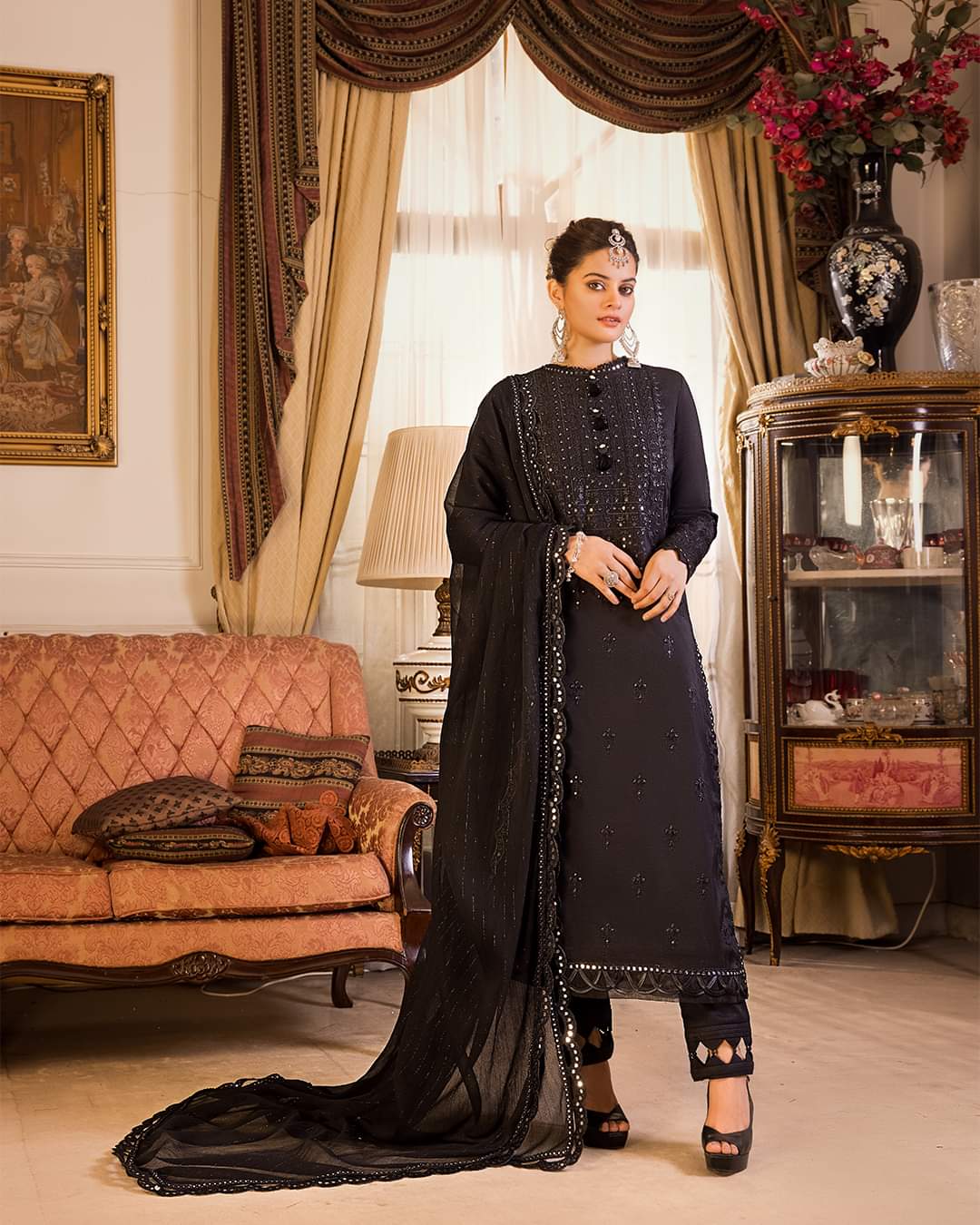 AJSM-22 | Asim Jofa | Unstitched Maahru & Noorie Collection 2023