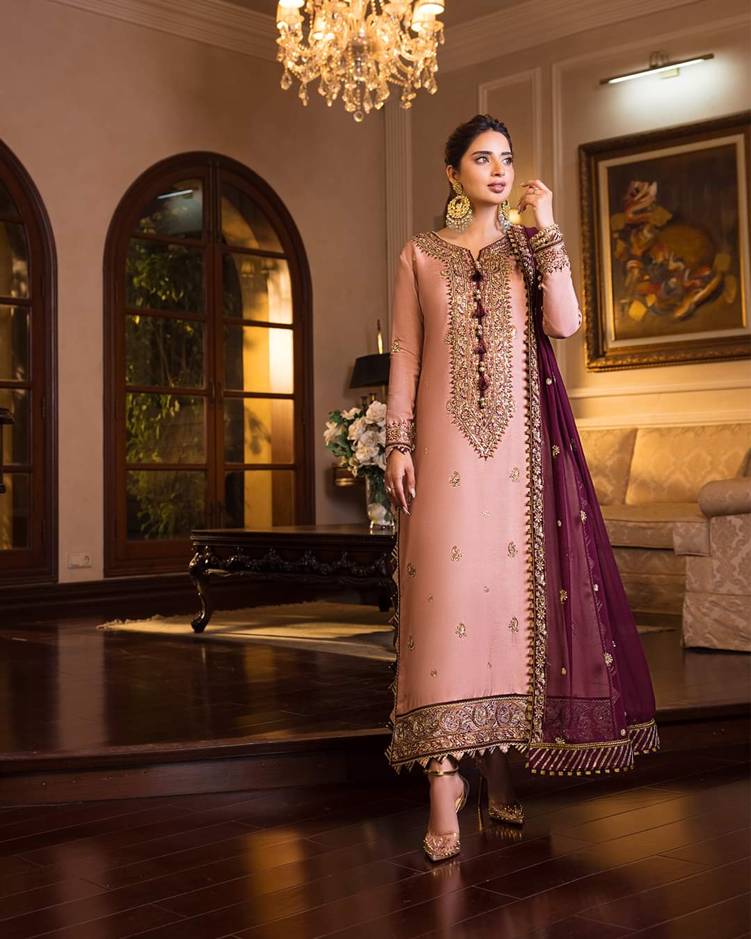 AJSM-17 | Asim Jofa | Unstitched Maahru & Noorie Collection 2023