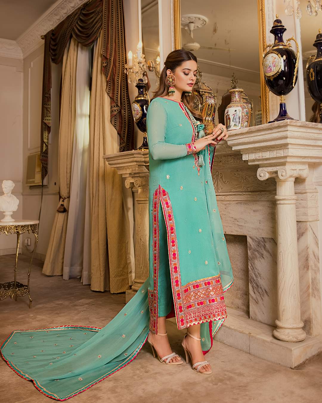 AJSM-16 | Asim Jofa | Unstitched Maahru & Noorie Collection 2023