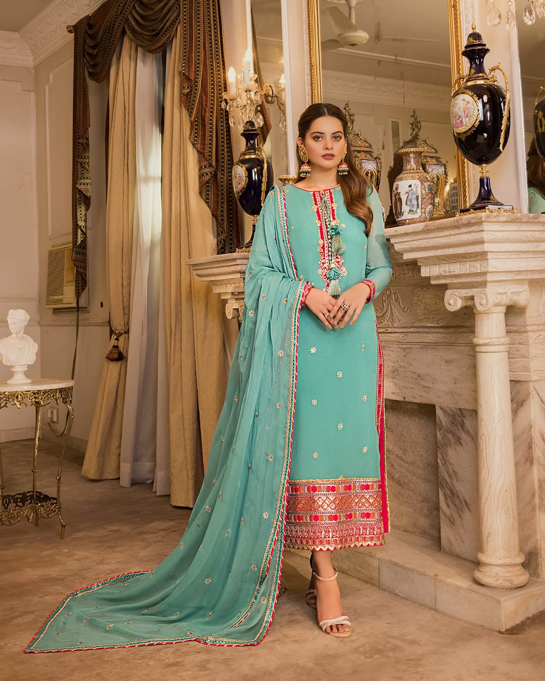 AJSM-16 | Asim Jofa | Unstitched Maahru & Noorie Collection 2023