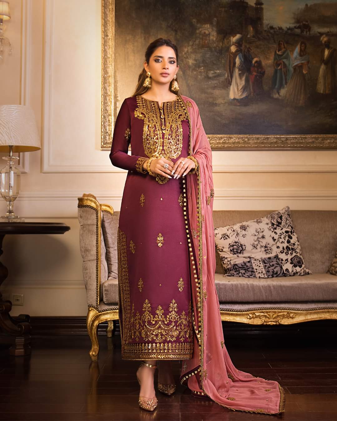 AJSM-15 | Asim Jofa | Unstitched Maahru & Noorie Collection 2023