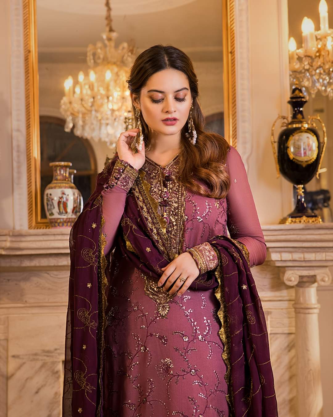 AJSM-14 | Asim Jofa | Unstitched Maahru & Noorie Collection 2023