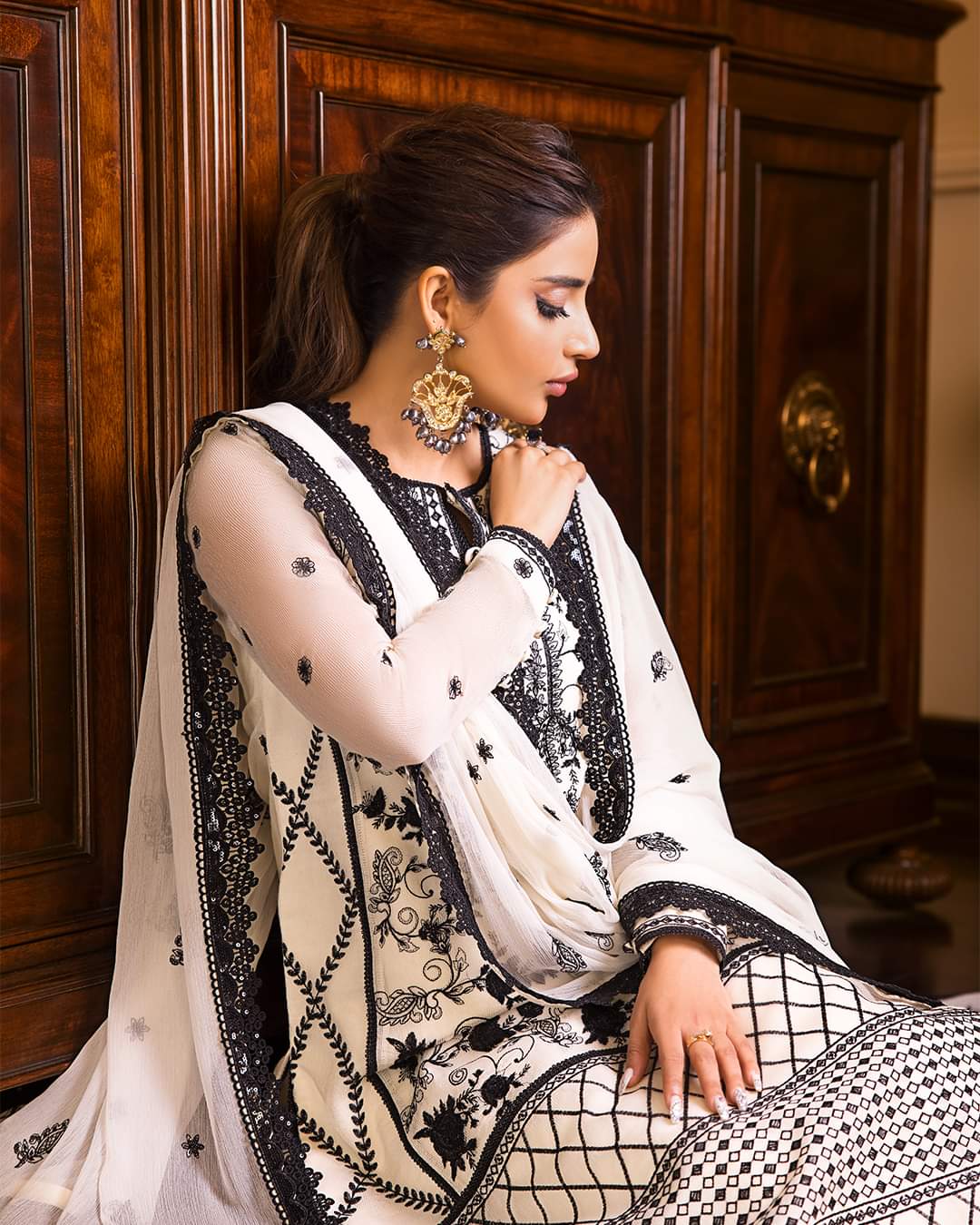 AJSM-13 | Asim Jofa | Unstitched Maahru & Noorie Collection 2023