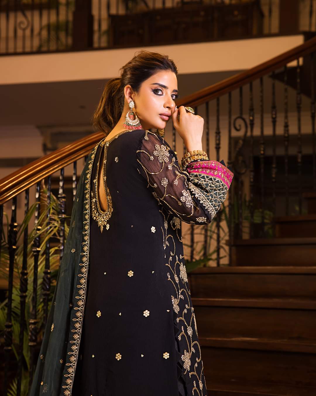 AJSM-07 | Asim Jofa | Unstitched Maahru & Noorie Collection 2023