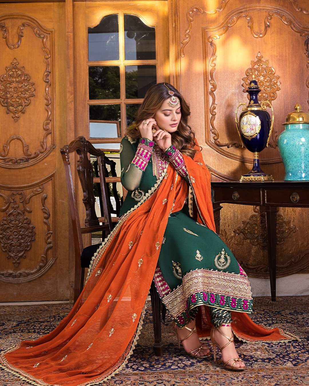 AJSM-04 | Asim Jofa | Unstitched Maahru & Noorie Collection 2023