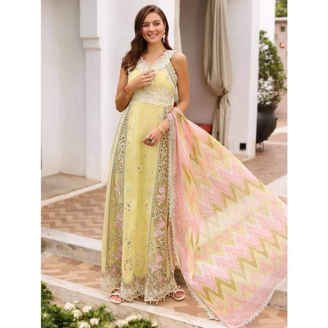 9A | Noor | Luxury Chikankari Lawn 2023