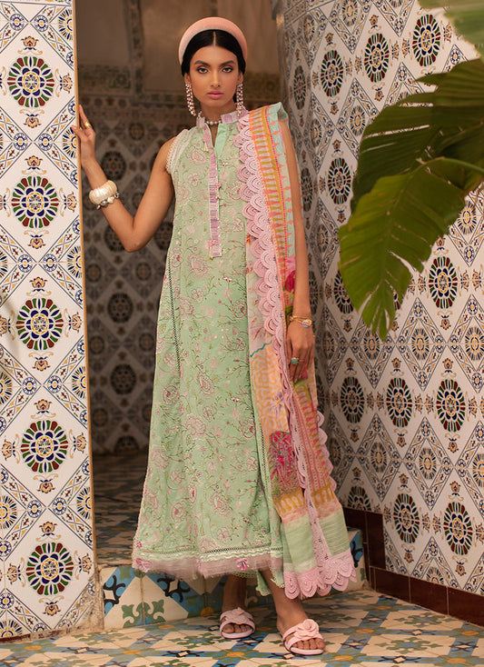 Mint Debbagh | Farah Talib Aziz | Kesh Luxury Lawn 2023