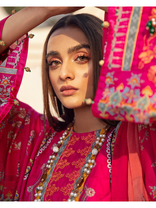 Gulbahaar Embroidered Organza 3-Piece GL-02 | Gulaal | Lawn 2021 | Volume 1