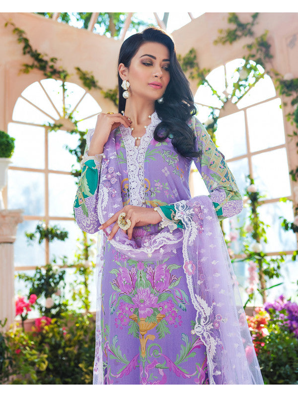Lila GL-03 | Gulaal | Embroidered Organza | Vol. 1 | Lawn 2020