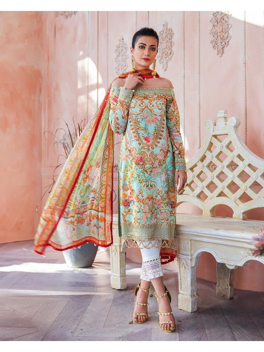 Brisa GL-04 | Gulaal | Embroidered Organza | Vol. 1 | Lawn 2020