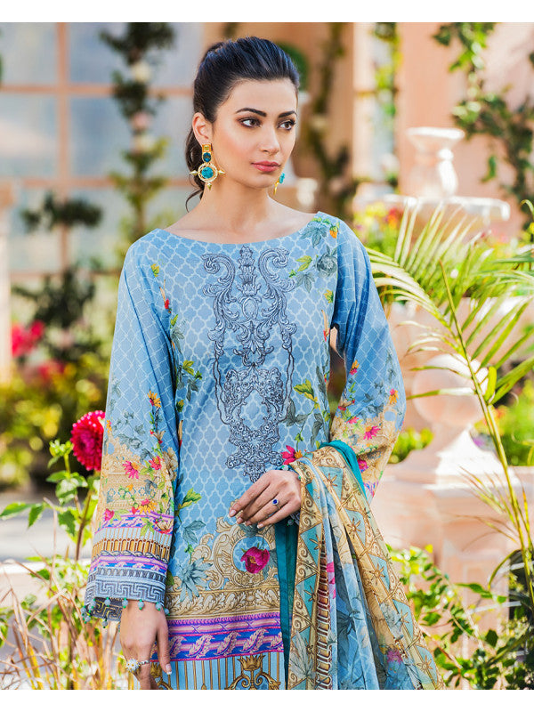 Azul GL-06 | Gulaal | Embroidered Organza | Vol. 1 | Lawn 2020