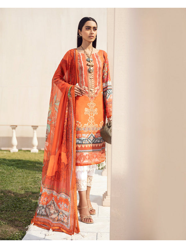 Meheroze Embroidered Organza 3-Piece GL-08 | Gulaal | Lawn 2021 | Volume 1