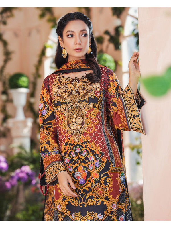 Incendio GL-09 | Gulaal | Embroidered Organza | Vol. 1 | Lawn 2020