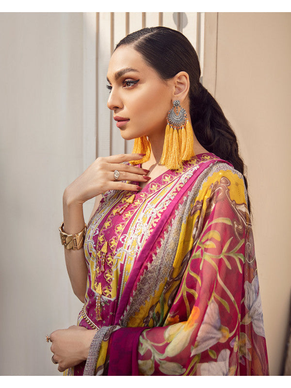 Naurang Embroidered Organza 3-Piece GL-09 | Gulaal | Lawn 2021 | Volume 1