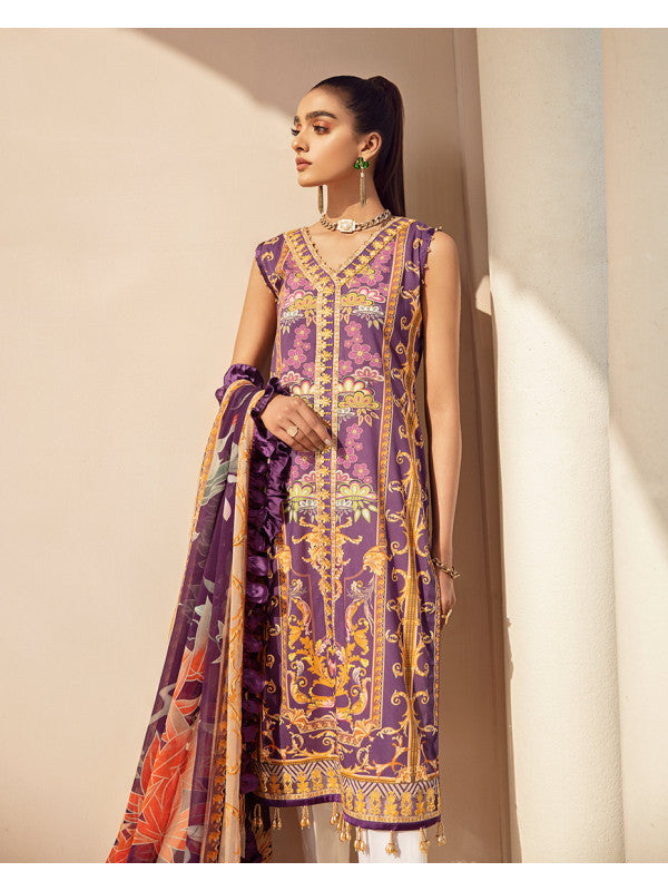 Falak Embroidered Organza 3-Piece GL-12 | Gulaal | Lawn 2021 | Volume 1