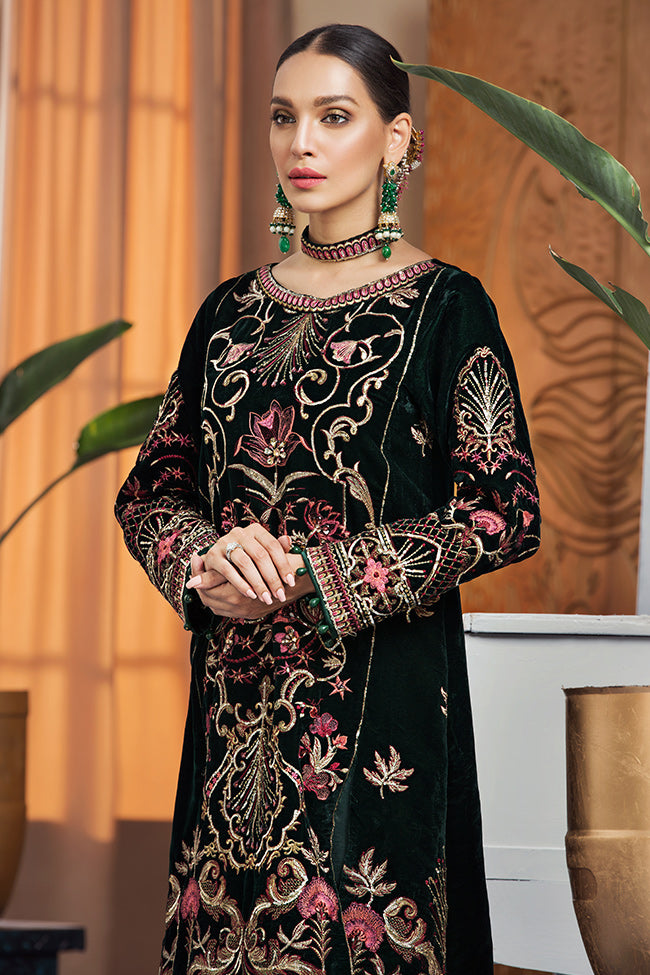 GV-07 Mono Bloom (Gulaal - Velvet Wedding Collection)
