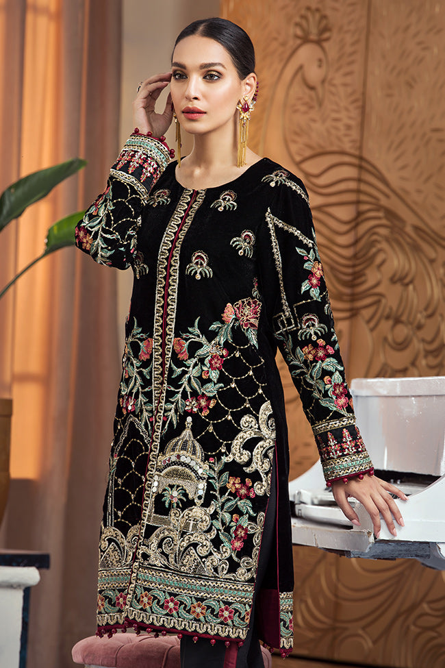 GV-08 Botanica (Gulaal - Velvet Wedding Collection)