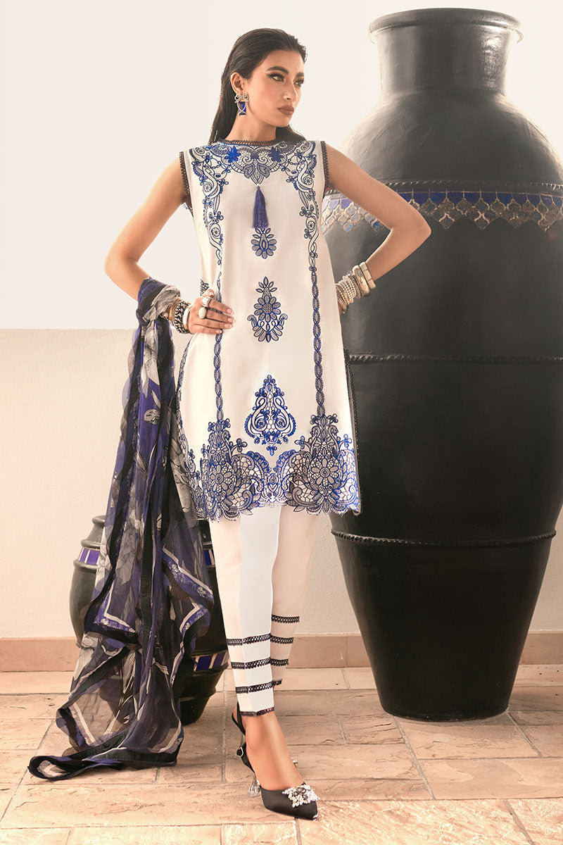Oriental Tale - HM22-02A | Mushq | Hemline Lawn Collection 2022