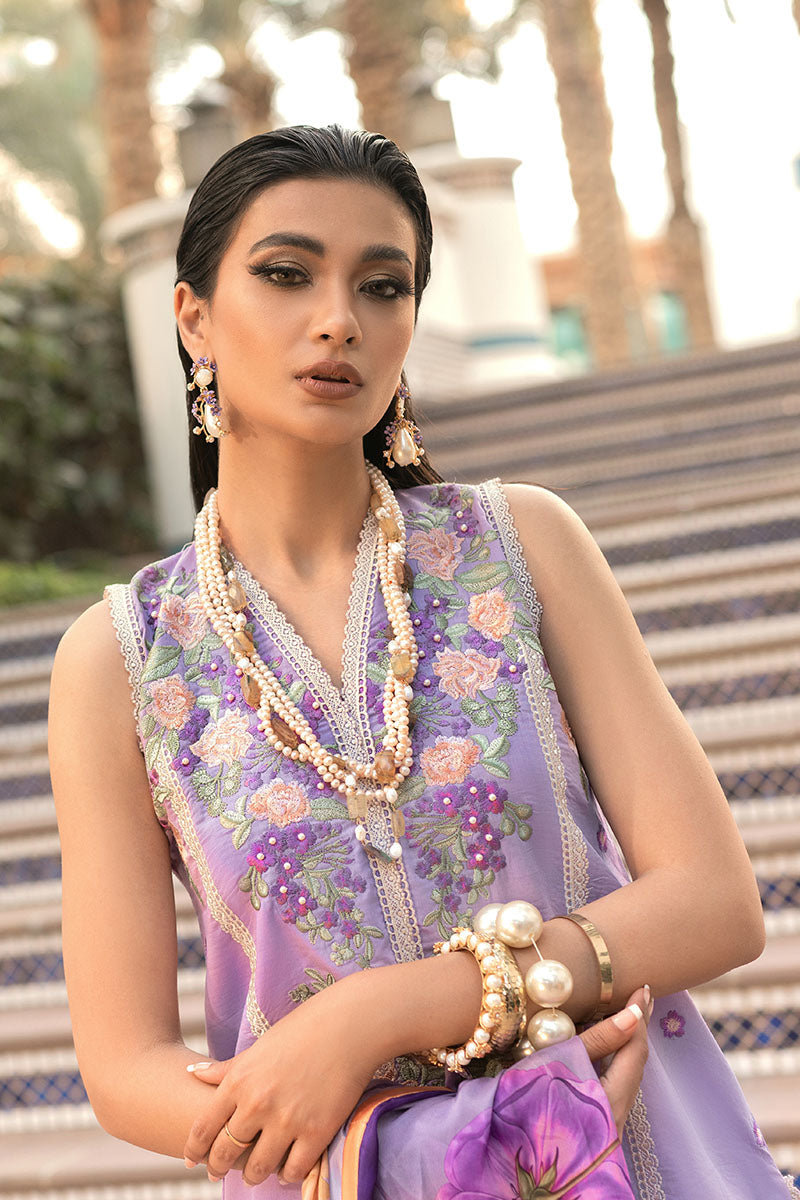 Amethyst - HM22-03A | Mushq  | Hemline Lawn Collection 2022