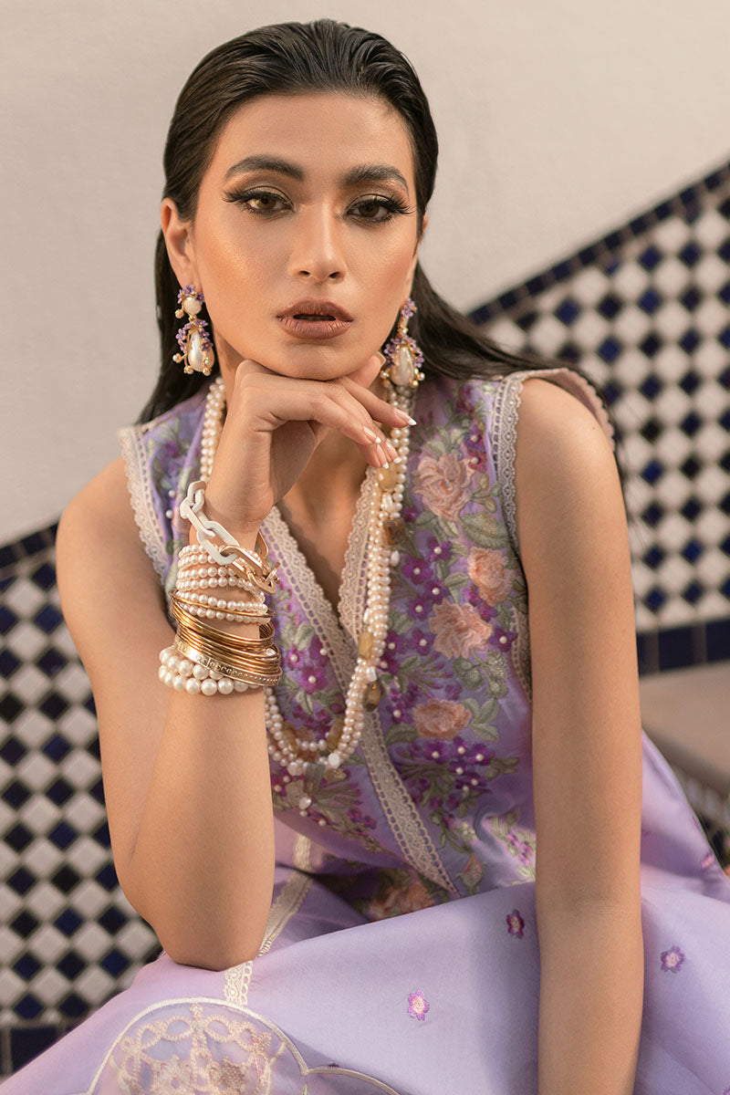 Amethyst - HM22-03A | Mushq  | Hemline Lawn Collection 2022