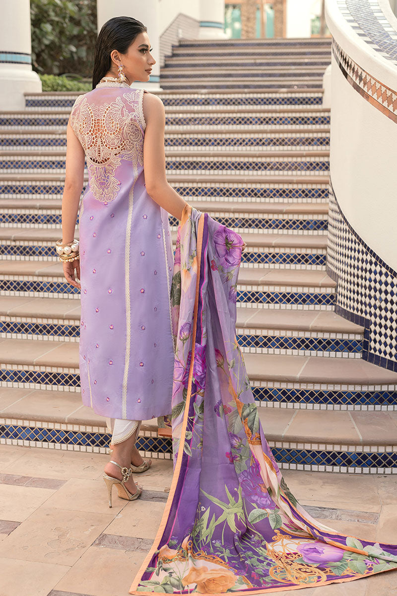 Amethyst - HM22-03A | Mushq | Hemline Lawn Collection 2022