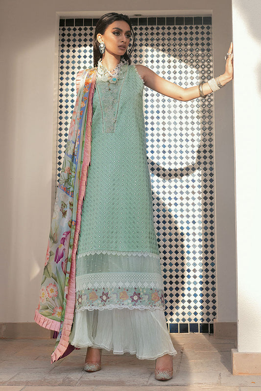 Honey Dew - HM22-04A | Mushq  | Hemline Lawn Collection 2022