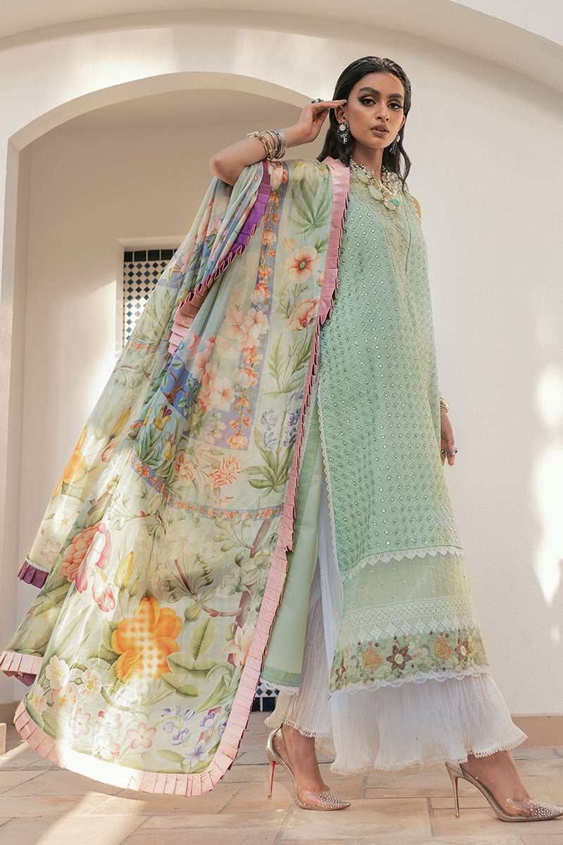 Honey Dew - HM22-04A | Mushq | Hemline Lawn Collection 2022